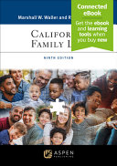 California Family Law (9th Edition) - 9798889061731