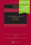 Dukeminier & Krier’s Property, Concise (4th Edition) - 9798889066187