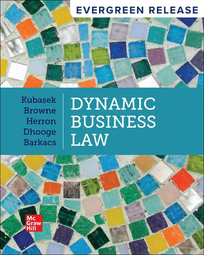 Dynamic Business Law (Evergreen Release) - 9781265479527