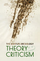 The Norton Anthology of Theory and Criticism (3rd Edition) - 9780393602951