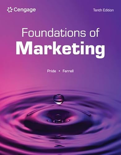 Foundations of Marketing (10th Edition) - 9798214040950