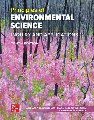 Principles of Environmental Science (10th Edition) - 9781264091188